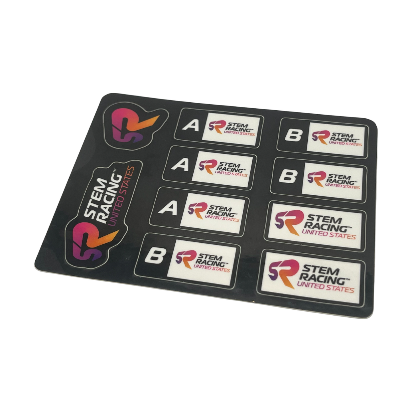 STEM Racing USA Car Decals