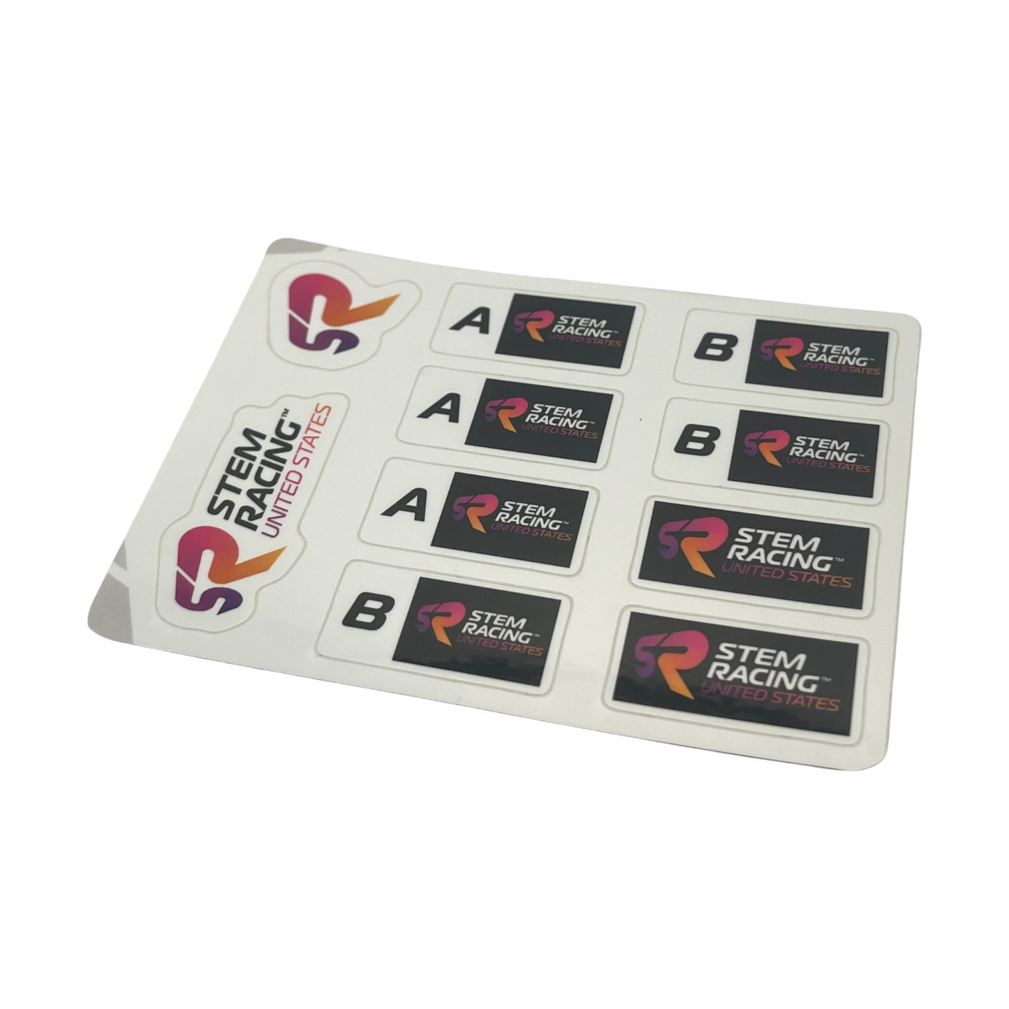 STEM Racing USA Car Decals