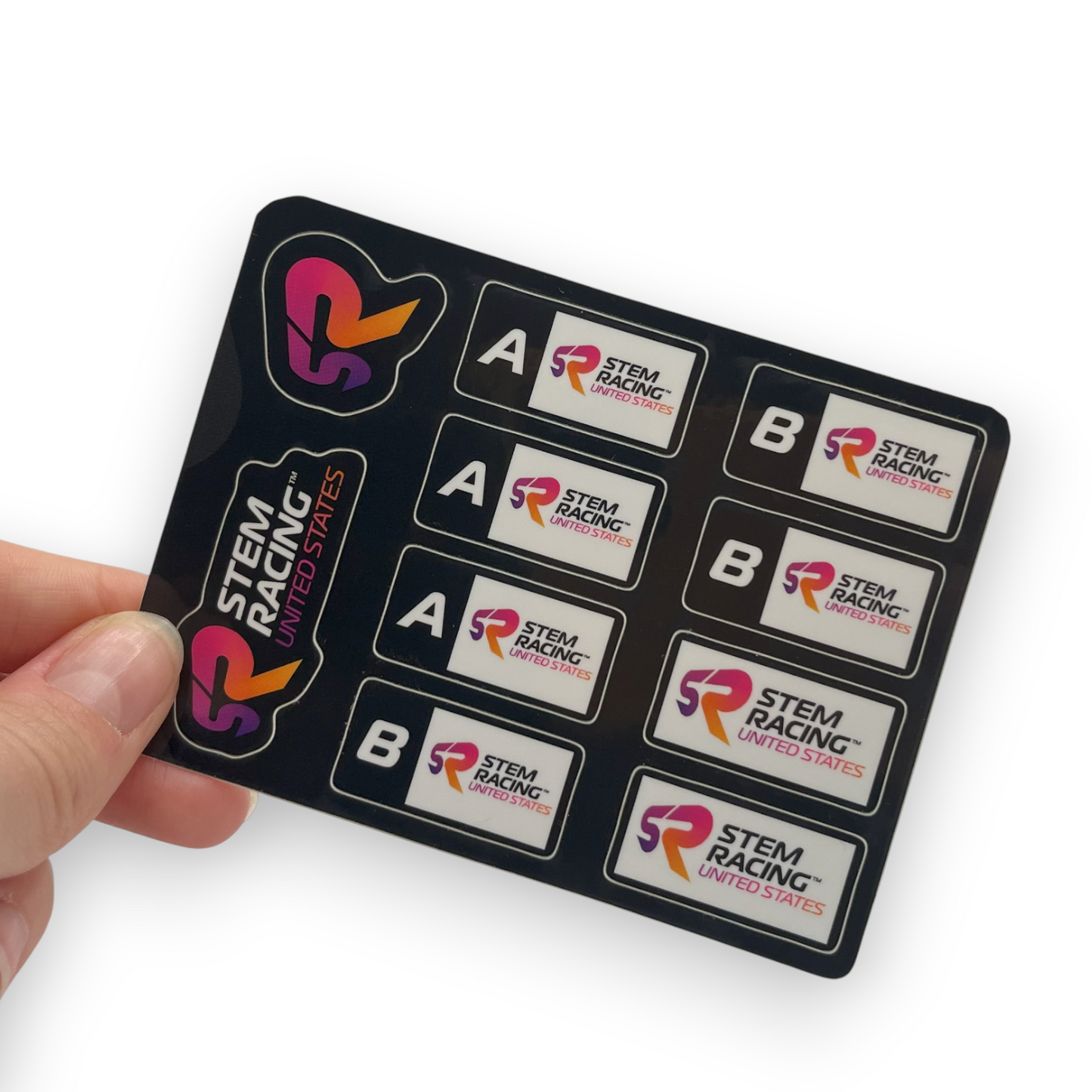STEM Racing USA Car Decals