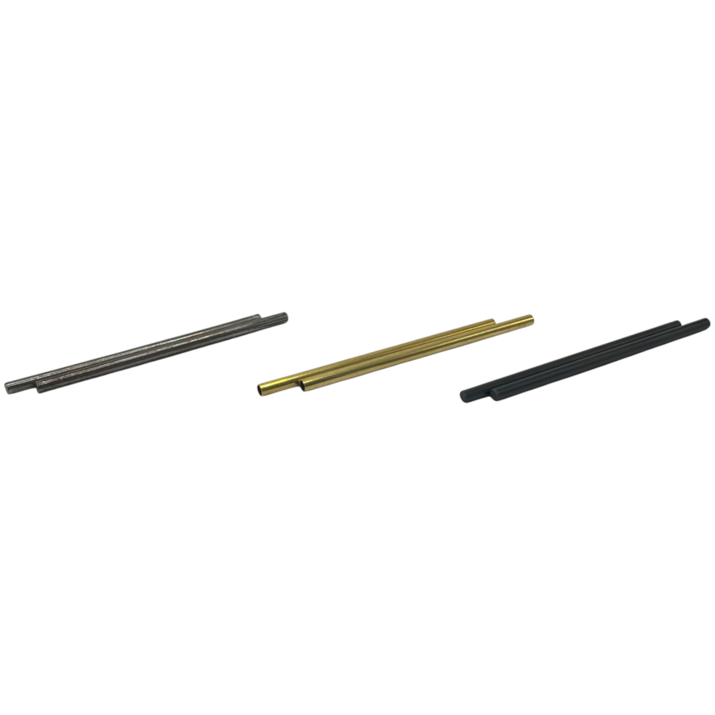 RACE2LEARN Axle Variety Pack - Steel, Brass & Carbon Fiber