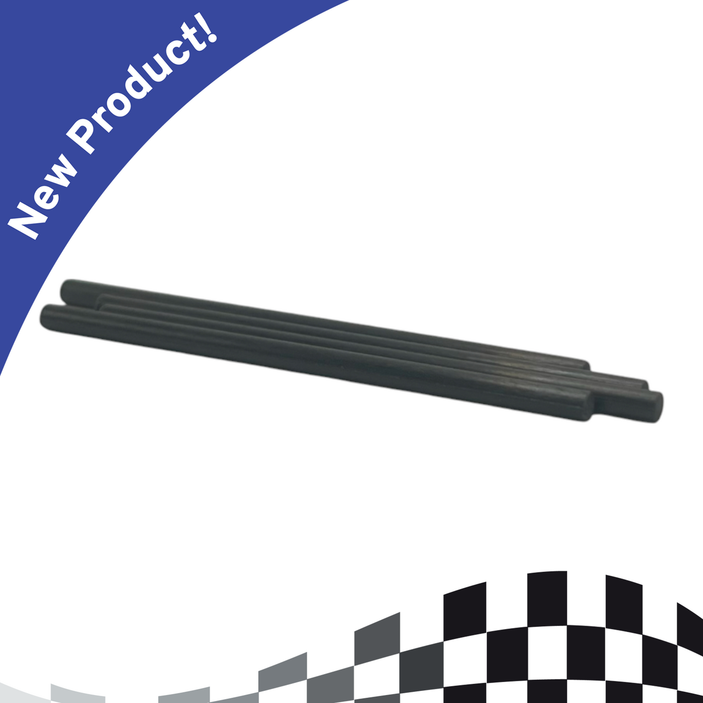 RACE2LEARN COMPETITION Axles - Carbon Fiber 4pk