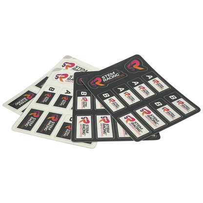 STEM Racing USA Car Decals