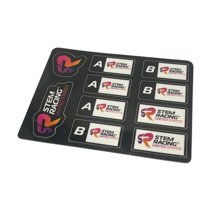 STEM Racing USA Car Decals
