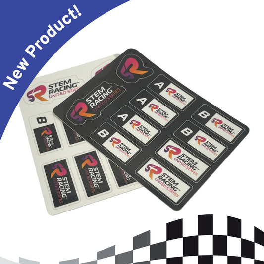 STEM Racing USA Car Decals