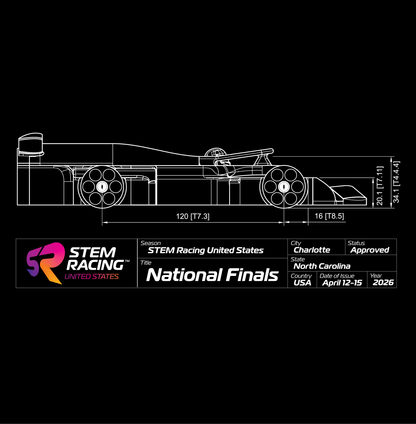 2026 STEM Racing USA National Finals Event T-Shirt
