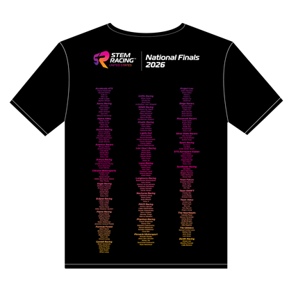 2026 STEM Racing USA National Finals Event T-Shirt