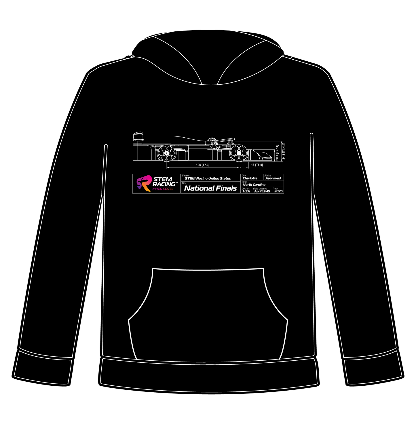 2026 STEM Racing USA National Finals Event T-Shirt