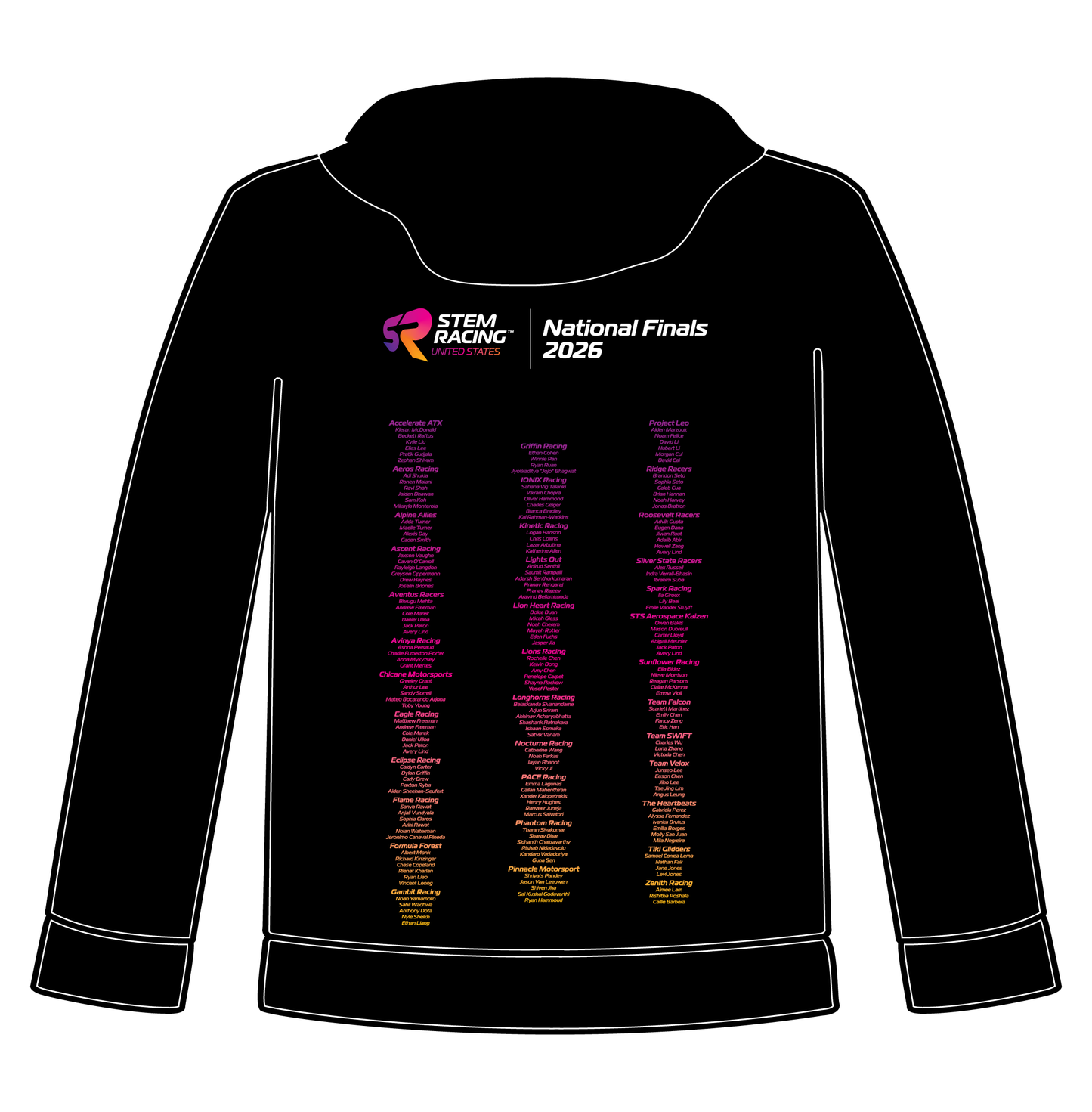 2026 STEM Racing USA National Finals Event T-Shirt